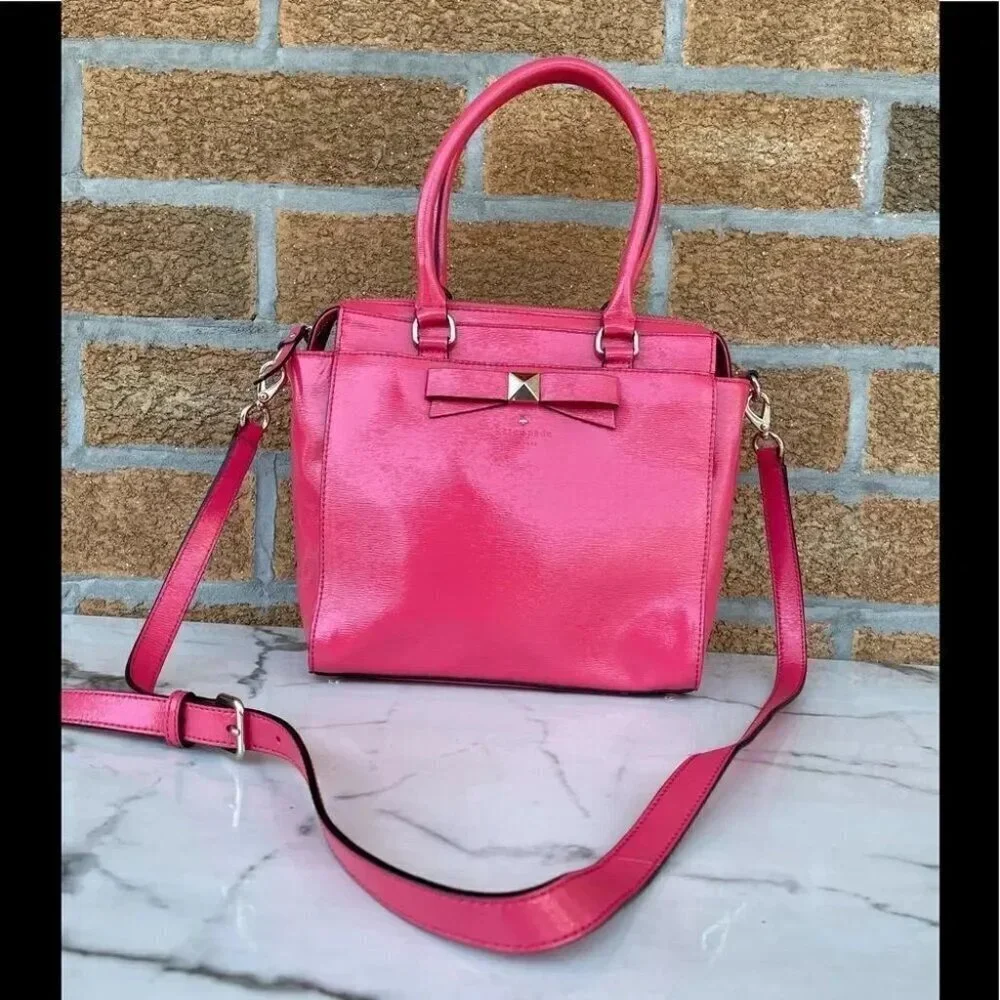 Kate Spade Pink  Patent Leather Handbag Kate Spade  Kate Spade Kate Spade